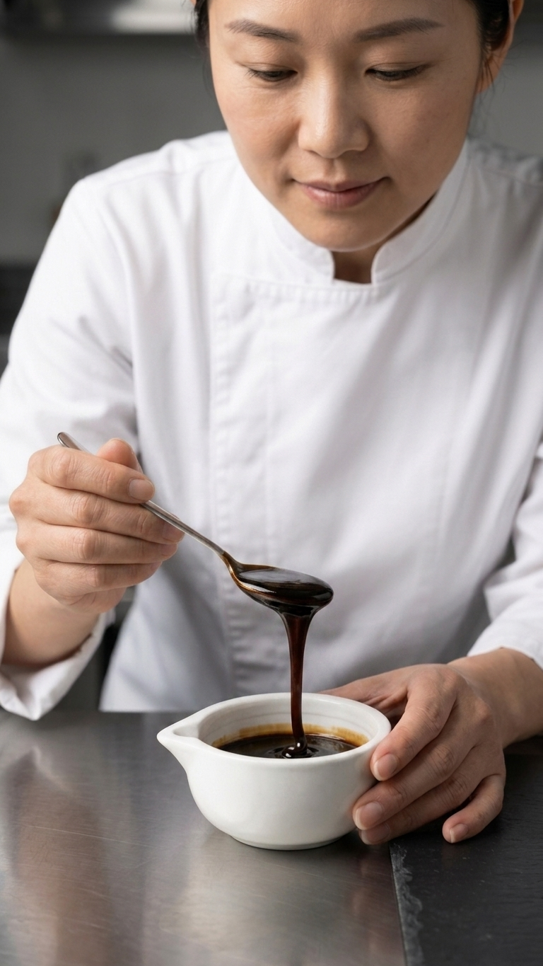 Consistency of Oriental Specialty's Vegetarian Oyster Sauce Vegetarian Oyster Sauce by ORIENTAL SPECIALTY LTD.