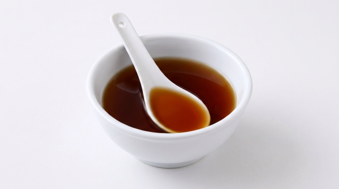 Appearance of one of Oriental Specialty's Vegetarian Worcester sauces Vegetarian Worcester Sauce